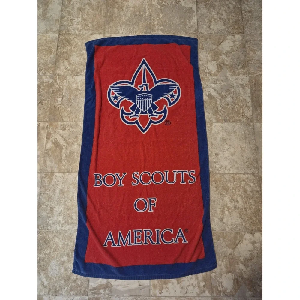 Bow Scouts Of America Cotton Beach Towel Featuring The Official Emblem